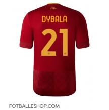 AS Roma Paulo Dybala #21 Replika Hjemmedrakt 2022-23 Kortermet