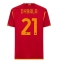 AS Roma Paulo Dybala #21 Replika Hjemmedrakt 2023-24 Kortermet