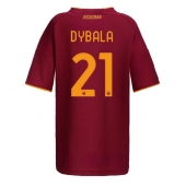 AS Roma Paulo Dybala #21 Replika Hjemmedrakt Dame 2025-26 Kortermet