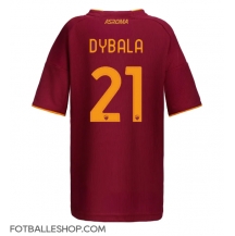 AS Roma Paulo Dybala #21 Replika Hjemmedrakt Dame 2025-26 Kortermet