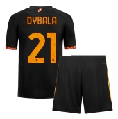 AS Roma Paulo Dybala #21 Replika Tredjedrakt Barn 2023-24 Kortermet (+ bukser)