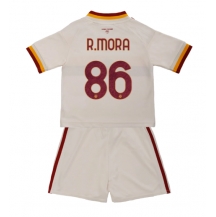 AS Roma Rodrigo Mora #86 Replika Bortedrakt Barn 2026-27 Kortermet (+ bukser)