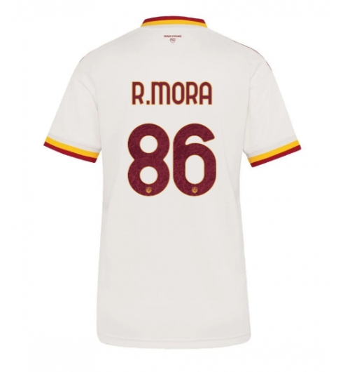 AS Roma Rodrigo Mora #86 Replika Bortedrakt Dame 2026-27 Kortermet AS Roma Rodrigo Mora #86 Replika Bortedrakt Dame 2026-27 Kortermet