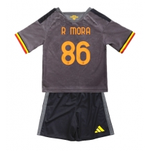 AS Roma Rodrigo Mora #86 Replika Tredjedrakt Barn 2026-27 Kortermet (+ bukser)