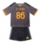 AS Roma Rodrigo Mora #86 Replika Tredjedrakt Barn 2026-27 Kortermet (+ bukser)