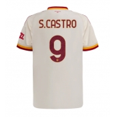 AS Roma Santiago Castro #9 Replika Bortedrakt 2026-27 Kortermet