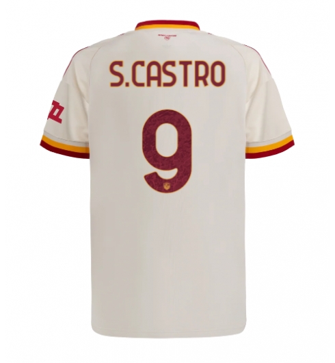 AS Roma Santiago Castro #9 Replika Bortedrakt 2026-27 Kortermet AS Roma Santiago Castro #9 Replika Bortedrakt 2026-27 Kortermet