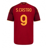 AS Roma Santiago Castro #9 Replika Hjemmedrakt 2026-27 Kortermet