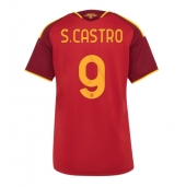 AS Roma Santiago Castro #9 Replika Hjemmedrakt Dame 2026-27 Kortermet