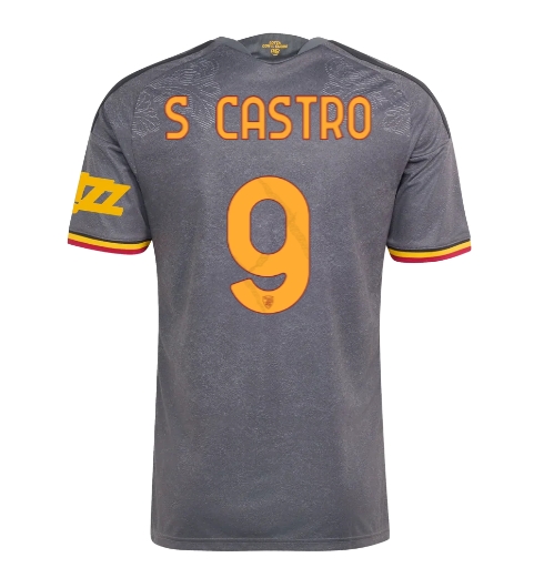 AS Roma Santiago Castro #9 Replika Tredjedrakt 2026-27 Kortermet AS Roma Santiago Castro #9 Replika Tredjedrakt 2026-27 Kortermet