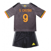 AS Roma Santiago Castro #9 Replika Tredjedrakt Barn 2026-27 Kortermet (+ bukser)