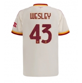AS Roma Wesley Franca #43 Replika Bortedrakt 2026-27 Kortermet