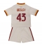AS Roma Wesley Franca #43 Replika Bortedrakt Barn 2026-27 Kortermet (+ bukser)