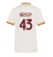 AS Roma Wesley Franca #43 Replika Bortedrakt Dame 2026-27 Kortermet