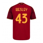 AS Roma Wesley Franca #43 Replika Hjemmedrakt 2026-27 Kortermet