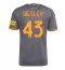 AS Roma Wesley Franca #43 Replika Tredjedrakt 2026-27 Kortermet AS Roma Wesley Franca #43 Replika Tredjedrakt 2026-27 Kortermet