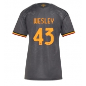 AS Roma Wesley Franca #43 Replika Tredjedrakt Dame 2026-27 Kortermet
