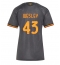 AS Roma Wesley Franca #43 Replika Tredjedrakt Dame 2026-27 Kortermet