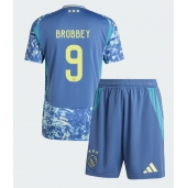 Ajax Brian Brobbey #9 Replika Bortedrakt Barn 2024-25 Kortermet (+ bukser)