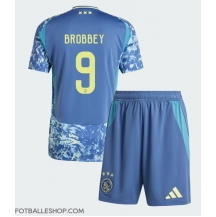 Ajax Brian Brobbey #9 Replika Bortedrakt Barn 2024-25 Kortermet (+ bukser)