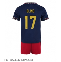 Ajax Daley Blind #17 Replika Bortedrakt Barn 2022-23 Kortermet (+ bukser)