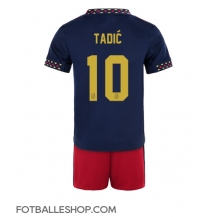 Ajax Dusan Tadic #10 Replika Bortedrakt Barn 2022-23 Kortermet (+ bukser)