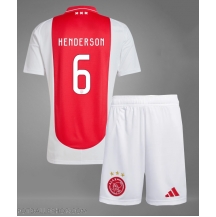 Ajax Jordan Henderson #6 Replika Hjemmedrakt Barn 2024-25 Kortermet (+ bukser)