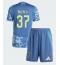 Ajax Josip Sutalo #37 Replika Bortedrakt Barn 2024-25 Kortermet (+ bukser)