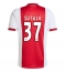Ajax Josip Sutalo #37 Replika Hjemmedrakt 2025-26 Kortermet