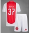 Ajax Josip Sutalo #37 Replika Hjemmedrakt Barn 2024-25 Kortermet (+ bukser)