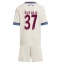 Ajax Josip Sutalo #37 Replika Tredjedrakt Barn 2025-26 Kortermet (+ bukser)