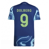 Ajax Kasper Dolberg #9 Replika Bortedrakt 2025-26 Kortermet