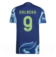 Ajax Kasper Dolberg #9 Replika Bortedrakt 2025-26 Kortermet