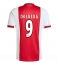 Ajax Kasper Dolberg #9 Replika Hjemmedrakt 2025-26 Kortermet