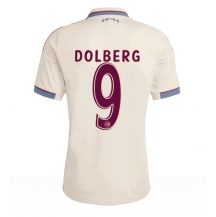 Ajax Kasper Dolberg #9 Replika Tredjedrakt 2025-26 Kortermet