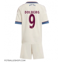 Ajax Kasper Dolberg #9 Replika Tredjedrakt Barn 2025-26 Kortermet (+ bukser)