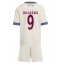 Ajax Kasper Dolberg #9 Replika Tredjedrakt Barn 2025-26 Kortermet (+ bukser)