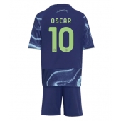Ajax Oscar Gloukh #10 Replika Bortedrakt Barn 2025-26 Kortermet (+ bukser)