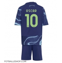 Ajax Oscar Gloukh #10 Replika Bortedrakt Barn 2025-26 Kortermet (+ bukser)