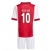 Ajax Oscar Gloukh #10 Replika Hjemmedrakt Barn 2025-26 Kortermet (+ bukser)