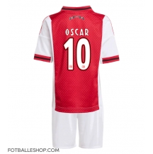 Ajax Oscar Gloukh #10 Replika Hjemmedrakt Barn 2025-26 Kortermet (+ bukser)