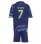 Ajax Raul Moro #7 Replika Bortedrakt Barn 2025-26 Kortermet (+ bukser)