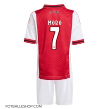 Ajax Raul Moro #7 Replika Hjemmedrakt Barn 2025-26 Kortermet (+ bukser)