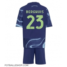 Ajax Steven Berghuis #23 Replika Bortedrakt Barn 2025-26 Kortermet (+ bukser)