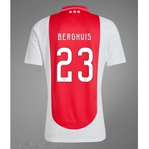 Ajax Steven Berghuis #23 Replika Hjemmedrakt 2024-25 Kortermet