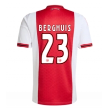 Ajax Steven Berghuis #23 Replika Hjemmedrakt 2025-26 Kortermet