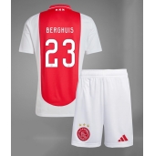 Ajax Steven Berghuis #23 Replika Hjemmedrakt Barn 2024-25 Kortermet (+ bukser)