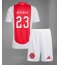 Ajax Steven Berghuis #23 Replika Hjemmedrakt Barn 2024-25 Kortermet (+ bukser)