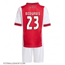 Ajax Steven Berghuis #23 Replika Hjemmedrakt Barn 2025-26 Kortermet (+ bukser)