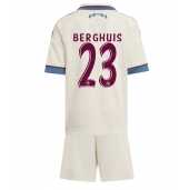 Ajax Steven Berghuis #23 Replika Tredjedrakt Barn 2025-26 Kortermet (+ bukser)